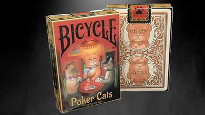 Bicycle Poker Cats V2 with Great New Card Backs