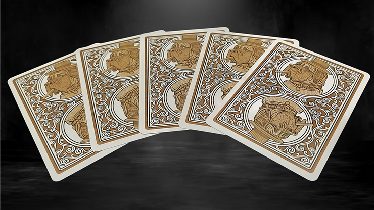 Bicycle Poker Dogs V2 with Great New Card Backs