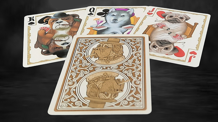 Bicycle Poker Dogs V2 with Great New Card Backs