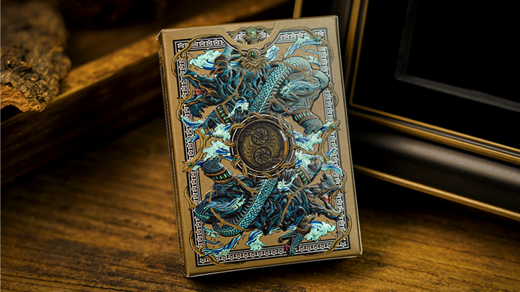 Black Tortoise Luxury Frame by Ark Playing Cards