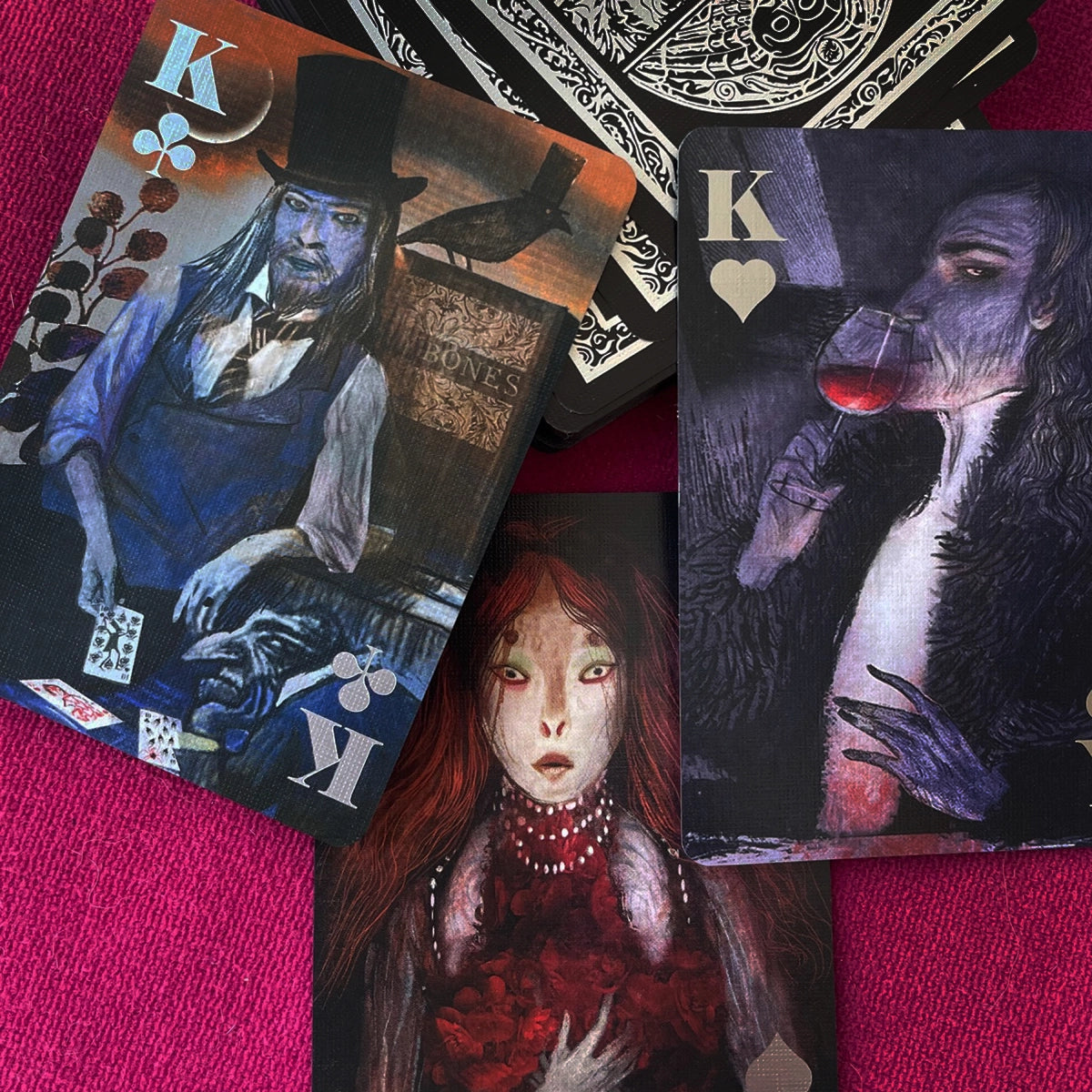 Bag of Bones Playing Cards - Sinister Stories Await