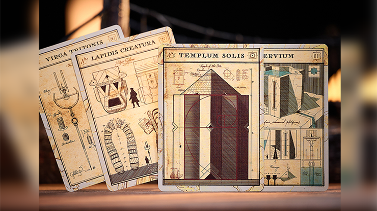 Eye of the Ocean Playing Cards Stockholm17 Malakim Messengers Edition