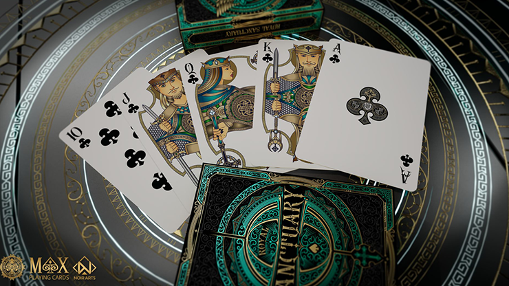Royal Sanctuary Emerald Playing Cards - Limited