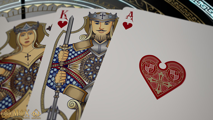 Royal Sanctuary Noble Emerald Kings Playing Cards - Foil