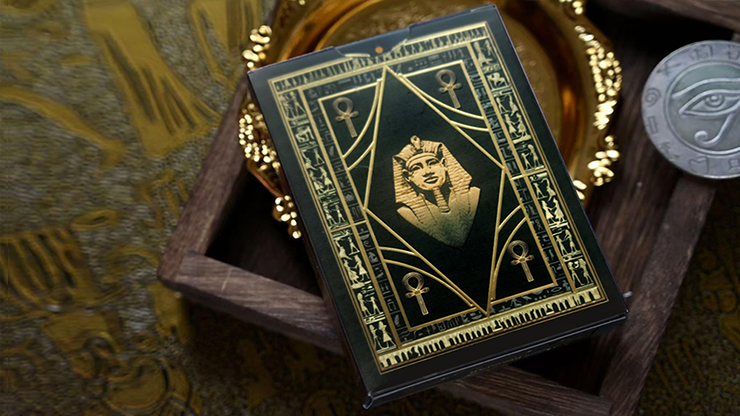 Egypt Mythology Black Edition Playing Cards - Dark Gray