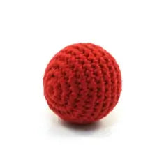 3/4 inch Crochet Balls (Red) (1 ball = 1 unit) by Uday