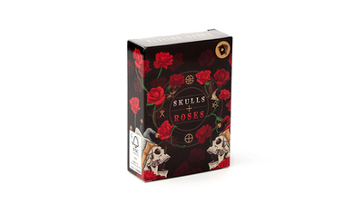 Skulls and Roses Playing Cards