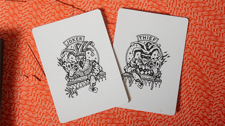 No Borders Edition 2 Crown Back RED Playing Cards by Joker and the Thief