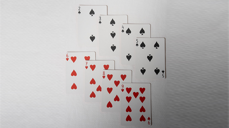 No Borders Edition 2 Crown Back RED Playing Cards by Joker and the Thief