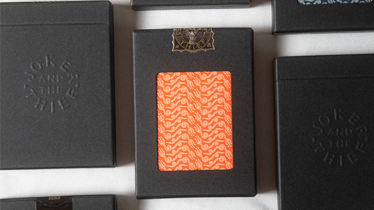 No Borders Edition 2 Crown Back RED Playing Cards by Joker and the Thief