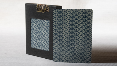 No Borders Edition 2 Crown Back BLUE Playing Cards by Joker and the Thief