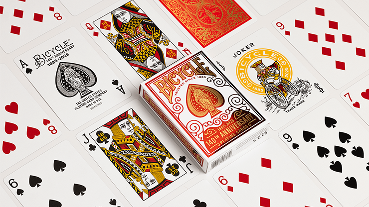 Bicycle 140th Anniversary Playing Cards - A Tribute to Classic Design