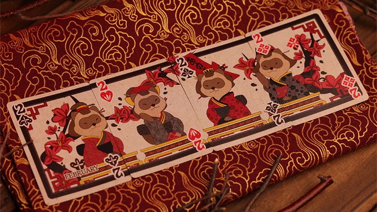 Tanuki Yukaku Playing Cards - Hanafuda