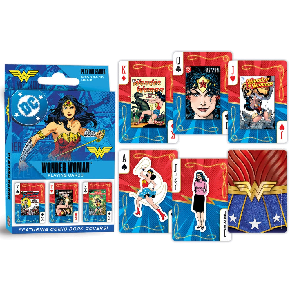Wonder Woman Playing Cards by Masterpieces