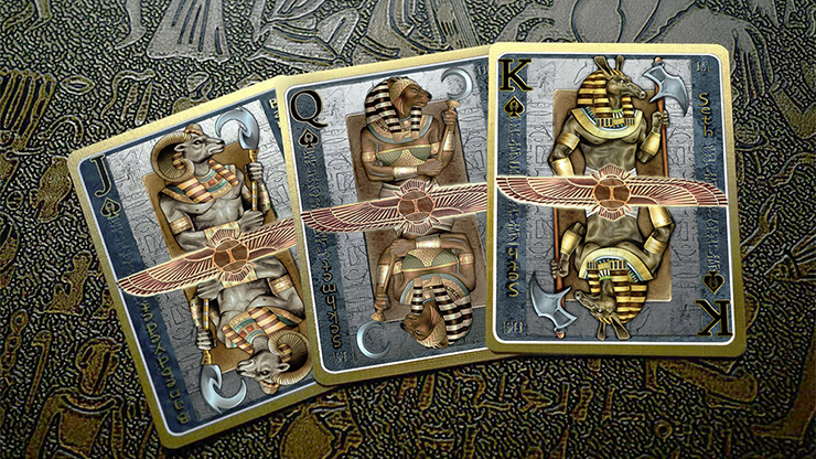 Egypt Mythology Premium Edition Playing Cards - Ruby