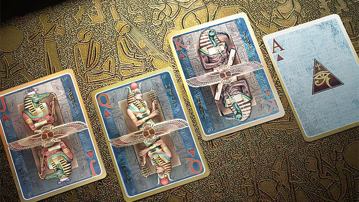Egypt Mythology Premium Edition Playing Cards - Basalt