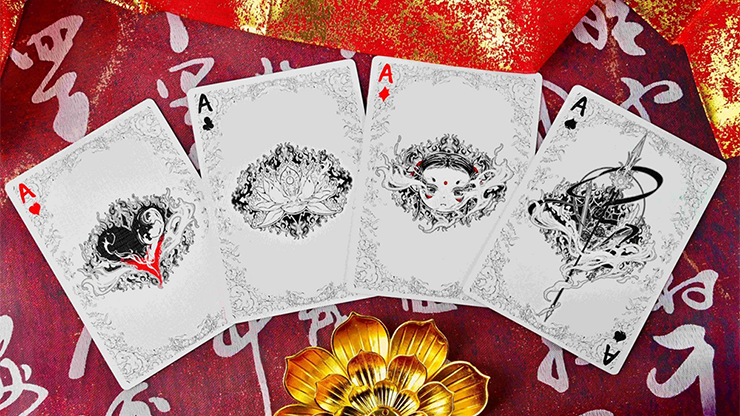 Nezha playing Cards - Fine Brushwork Edition