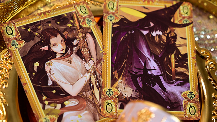 King Arthur V2 Playing Cards - Golden Dawn by KING STAR