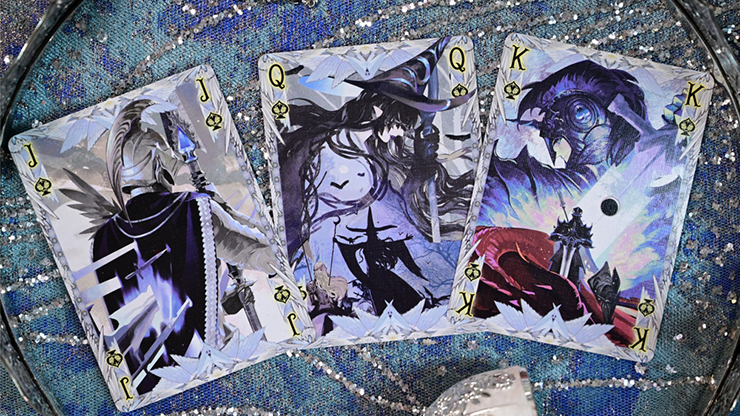 King Arthur V2 Playing Cards - Silver Fairyland by KING STAR