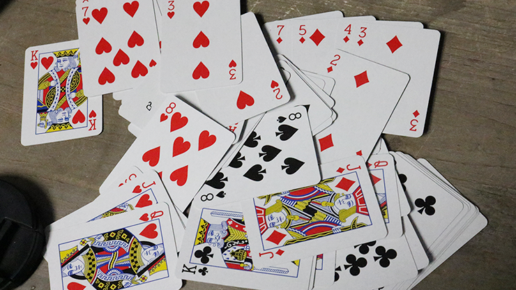 Mini Bicycle Cards Purple & Green - 2 Set Deck