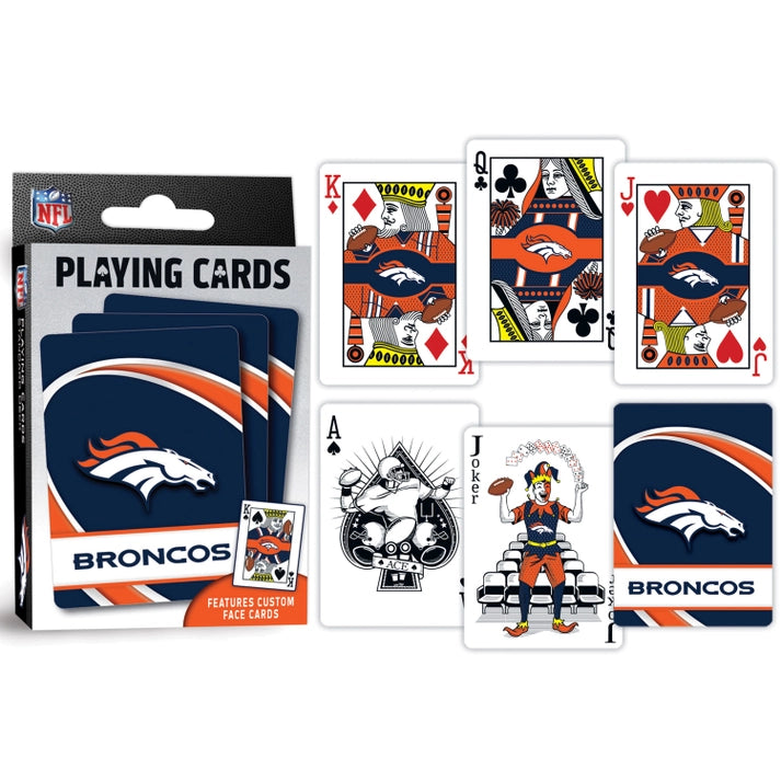 Denver Broncos Playing Cards by Masterpieces