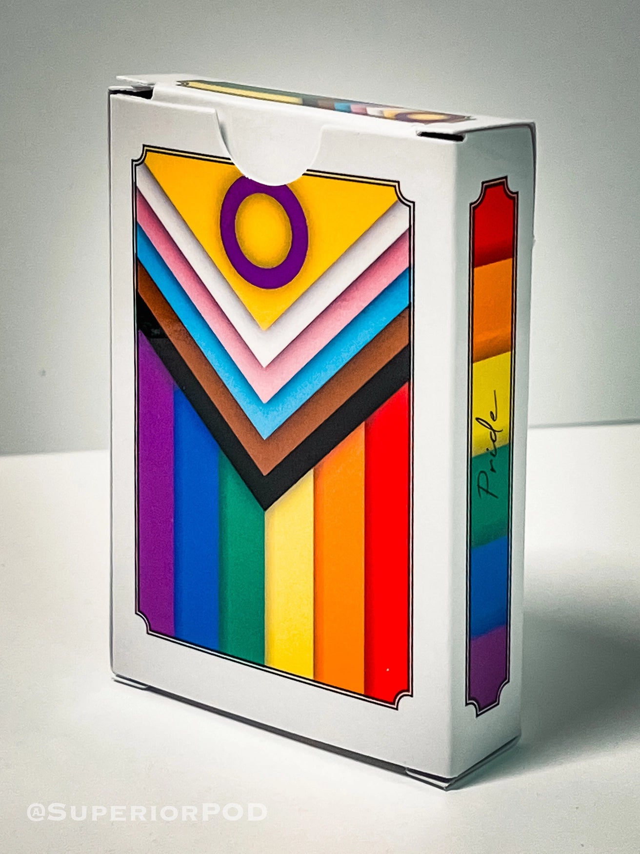 Pride Playing Cards, Rainbow Lgbtqia+ Flag Card Deck