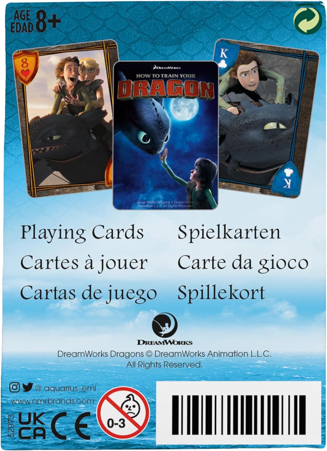How To Train Your Dragon Playing Cards by Aquarius