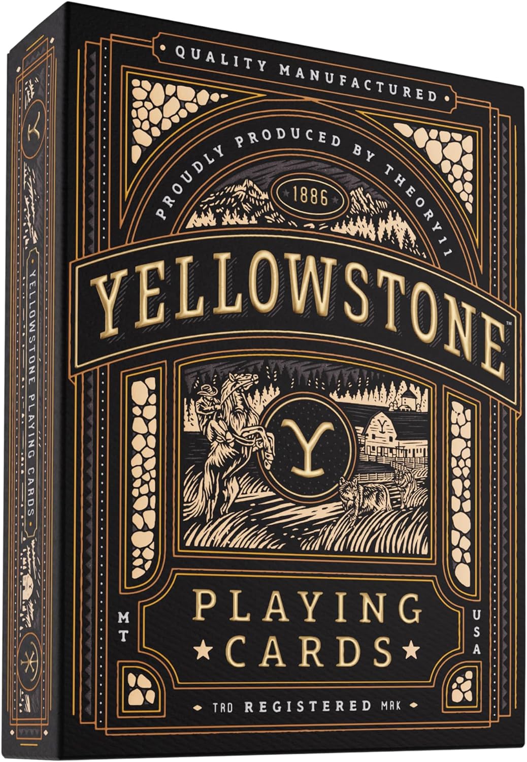 Yellowstone Playing Cards by Theory 11 - Dive Into the Wild West