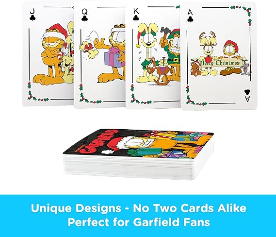 Garfield Christmas Playing Cards by Aquarius