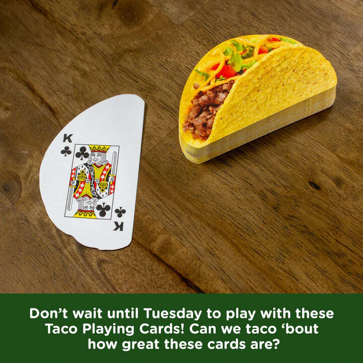 PlayingCardDecks.com-Taco Shaped Playing Cards GAMAGO