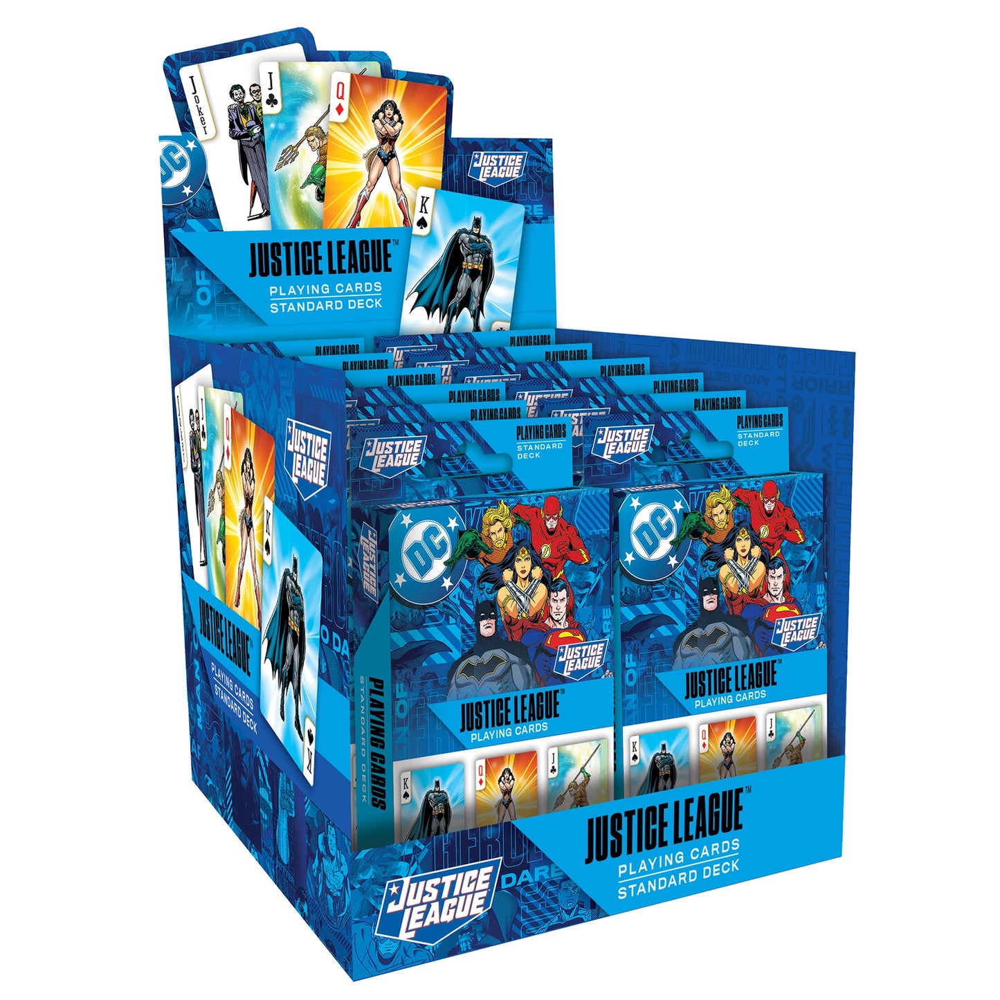 Justice League Playing Cards - 54 Card Deck by Masterpieces