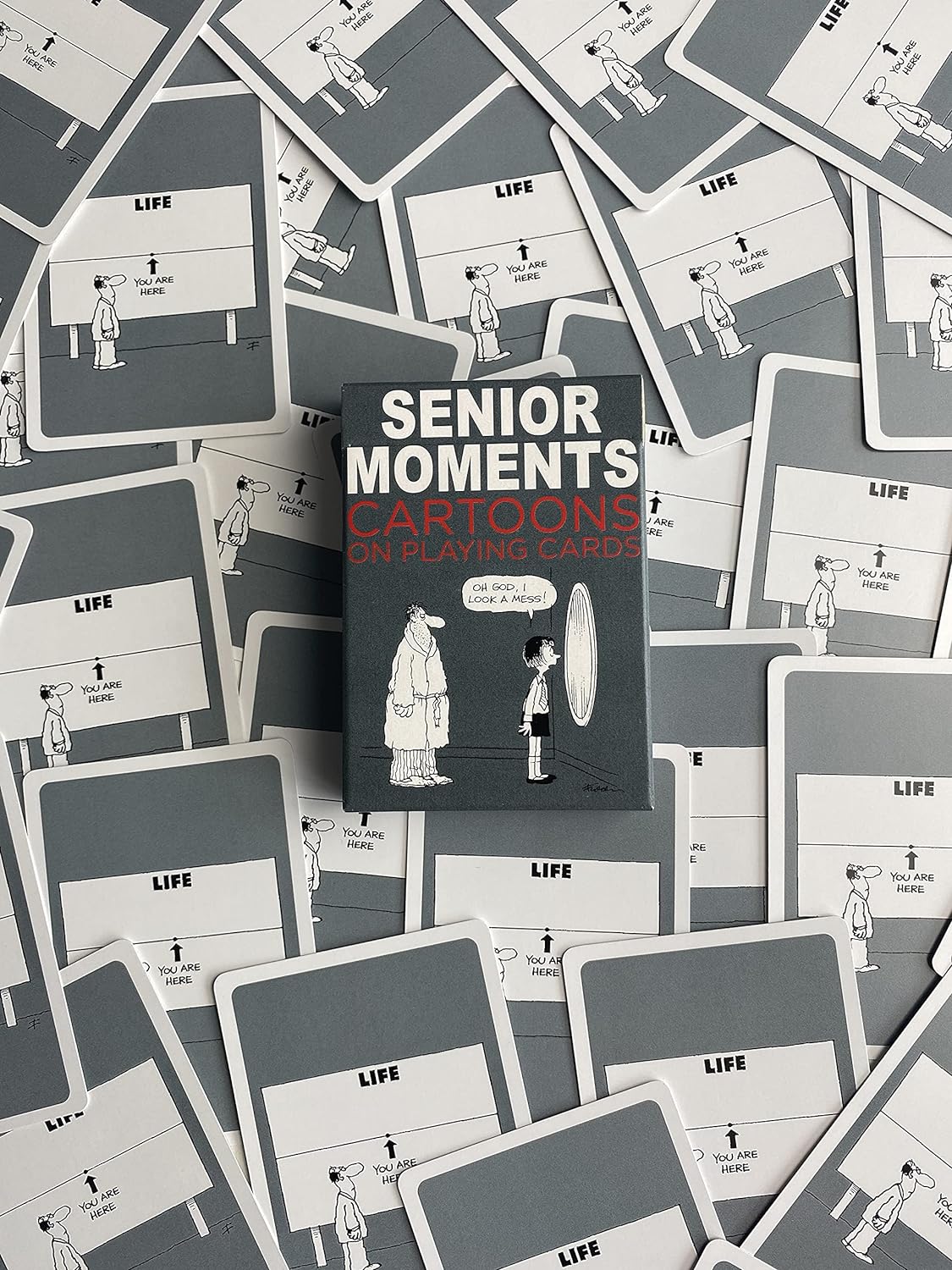 Senior Moments Playing Cards by Piatnik - A Lighthearted Take on Aging