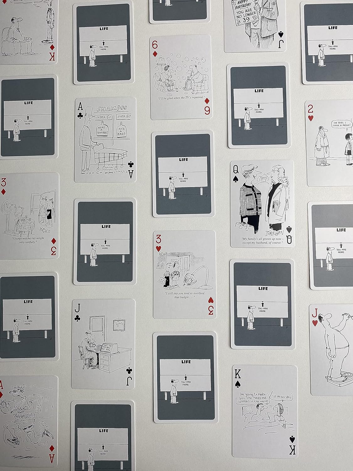 Senior Moments Playing Cards by Piatnik - A Lighthearted Take on Aging