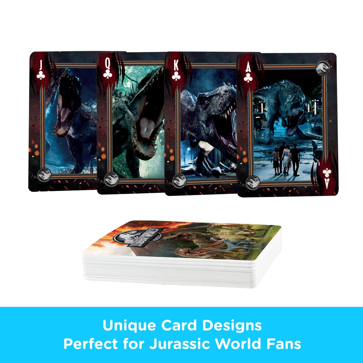 Jurrasic World Playing Cards by Aquarius - Indominus Rex Escapes!