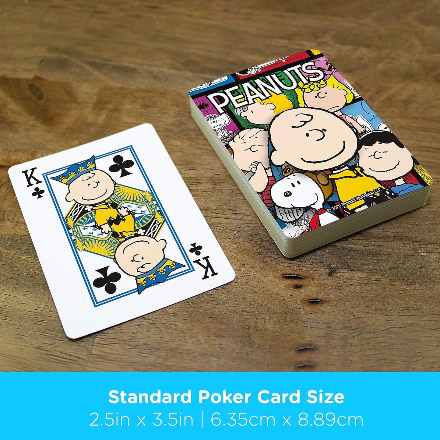 Peanuts Cast Playing Cards by Aquarius