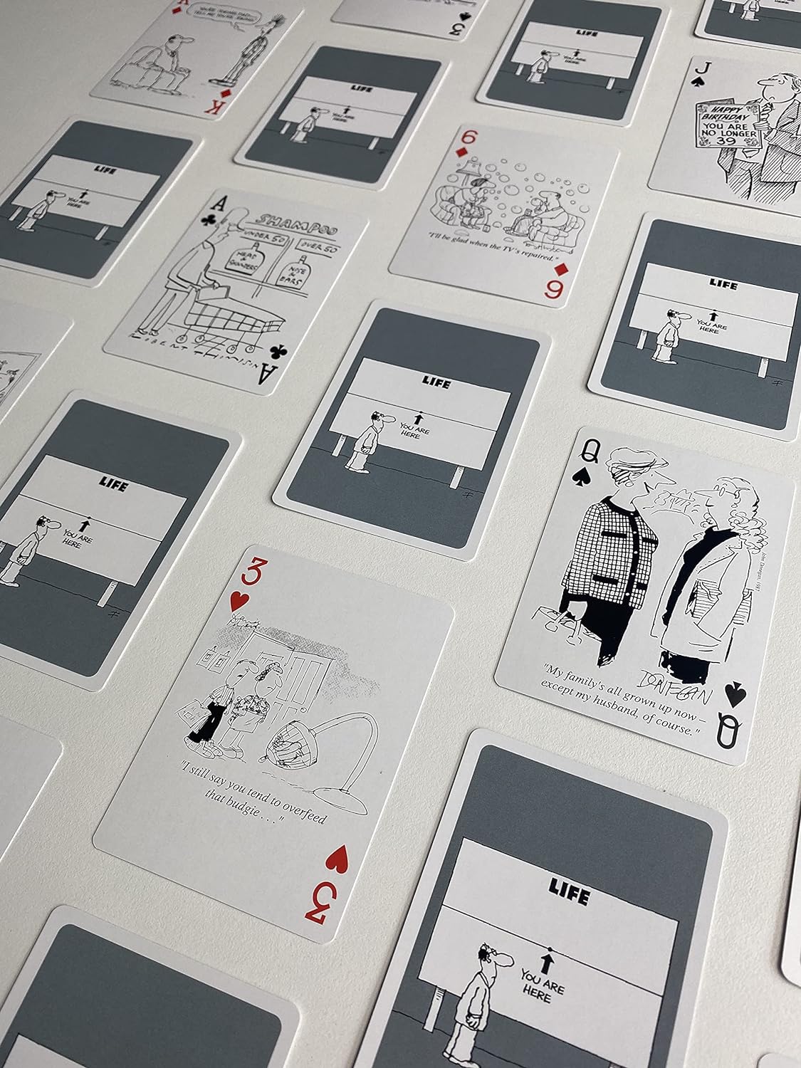 Senior Moments Playing Cards by Piatnik - A Lighthearted Take on Aging