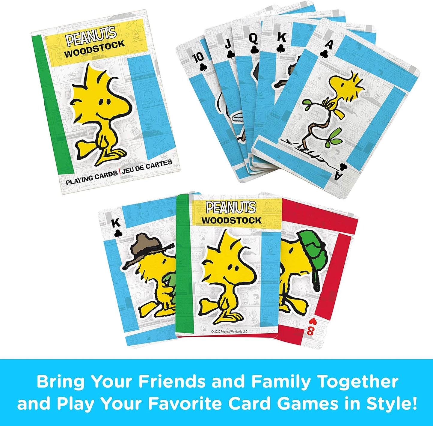 Peanuts Woodstock Playing Cards by Aquarius