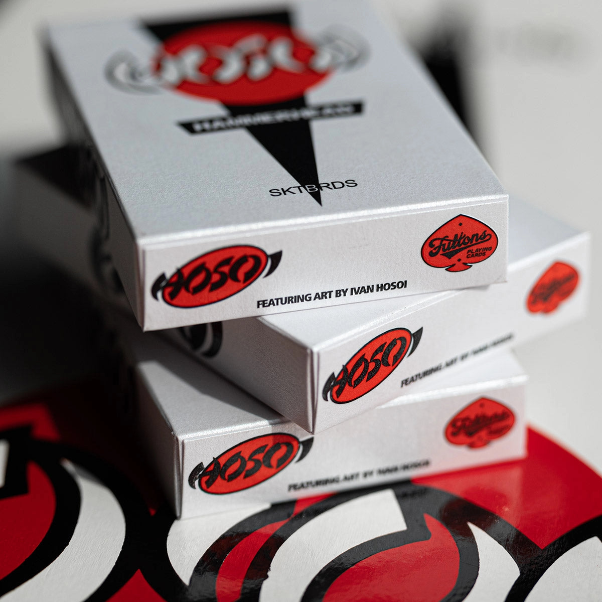 Hosoi Hammerhead 40 Years Pearl Foil Playing Cards