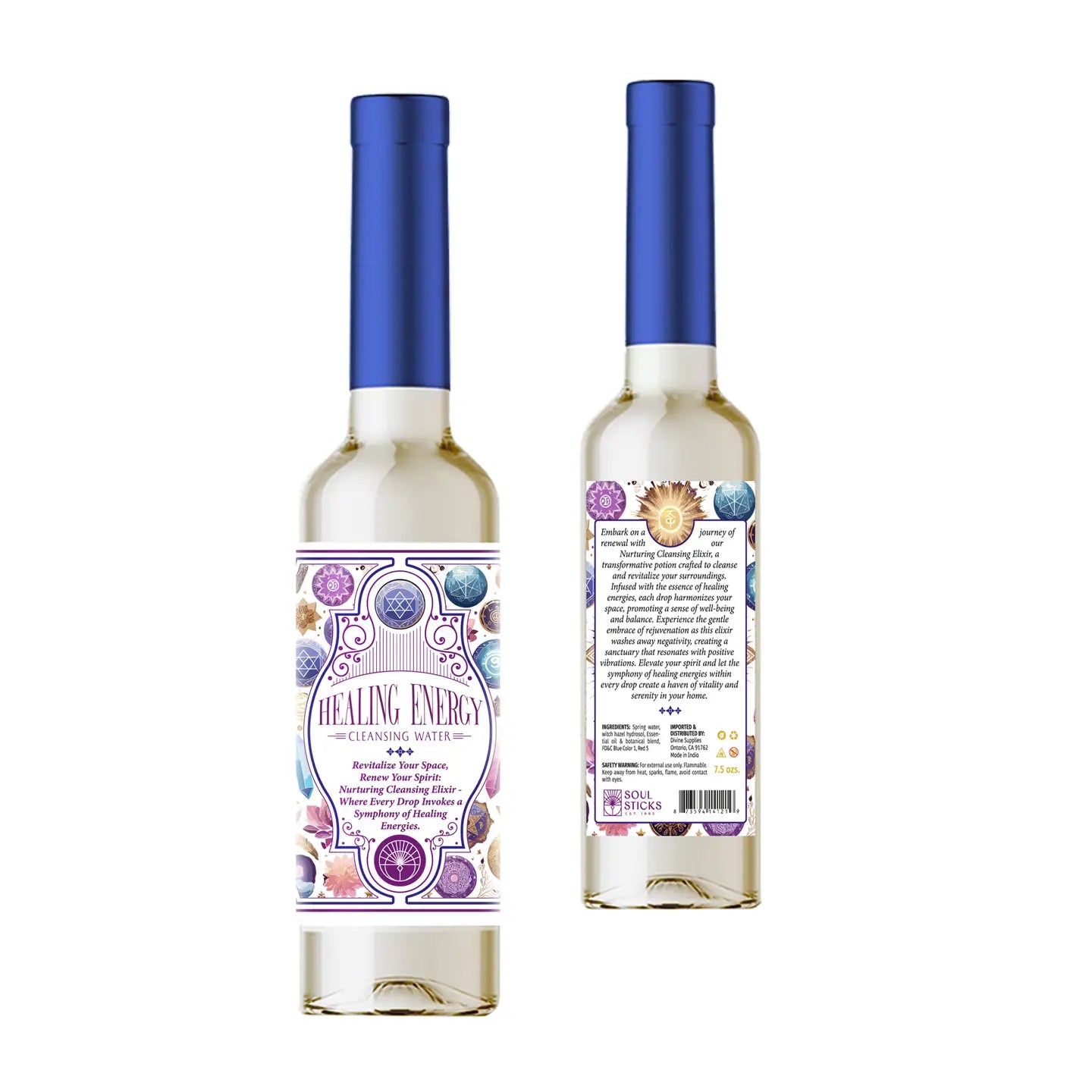 Healing Energy Spiritual Cleansing Water 7.5 oz