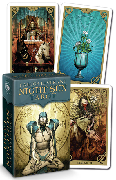 Night Sun Mini Tarot Deck Deck Lo Scarabeo