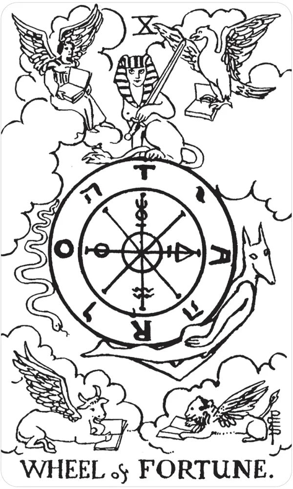 Black & White Rider-Waite® Tarot Deck - Classic Artistry Redefined