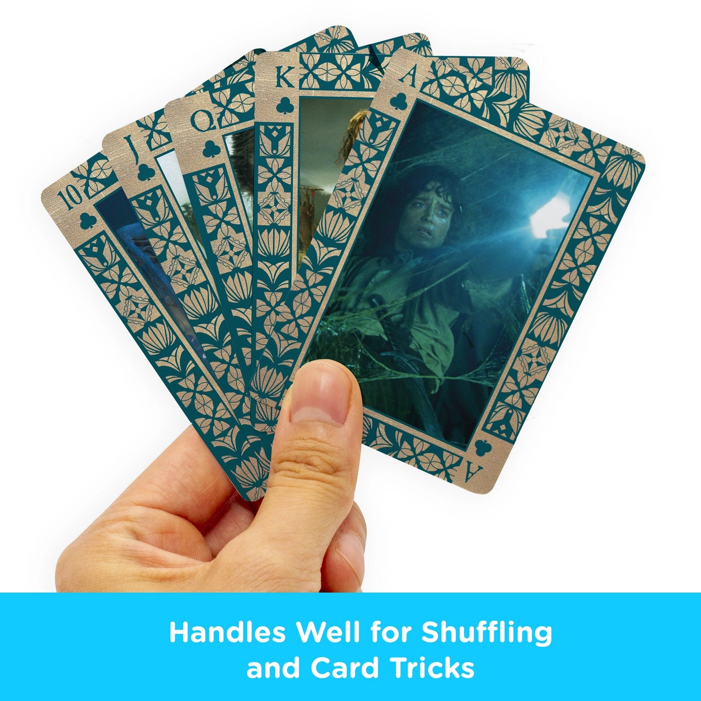 Lord of the Rings - Heroes & Villains Playing Cards by Aquarius