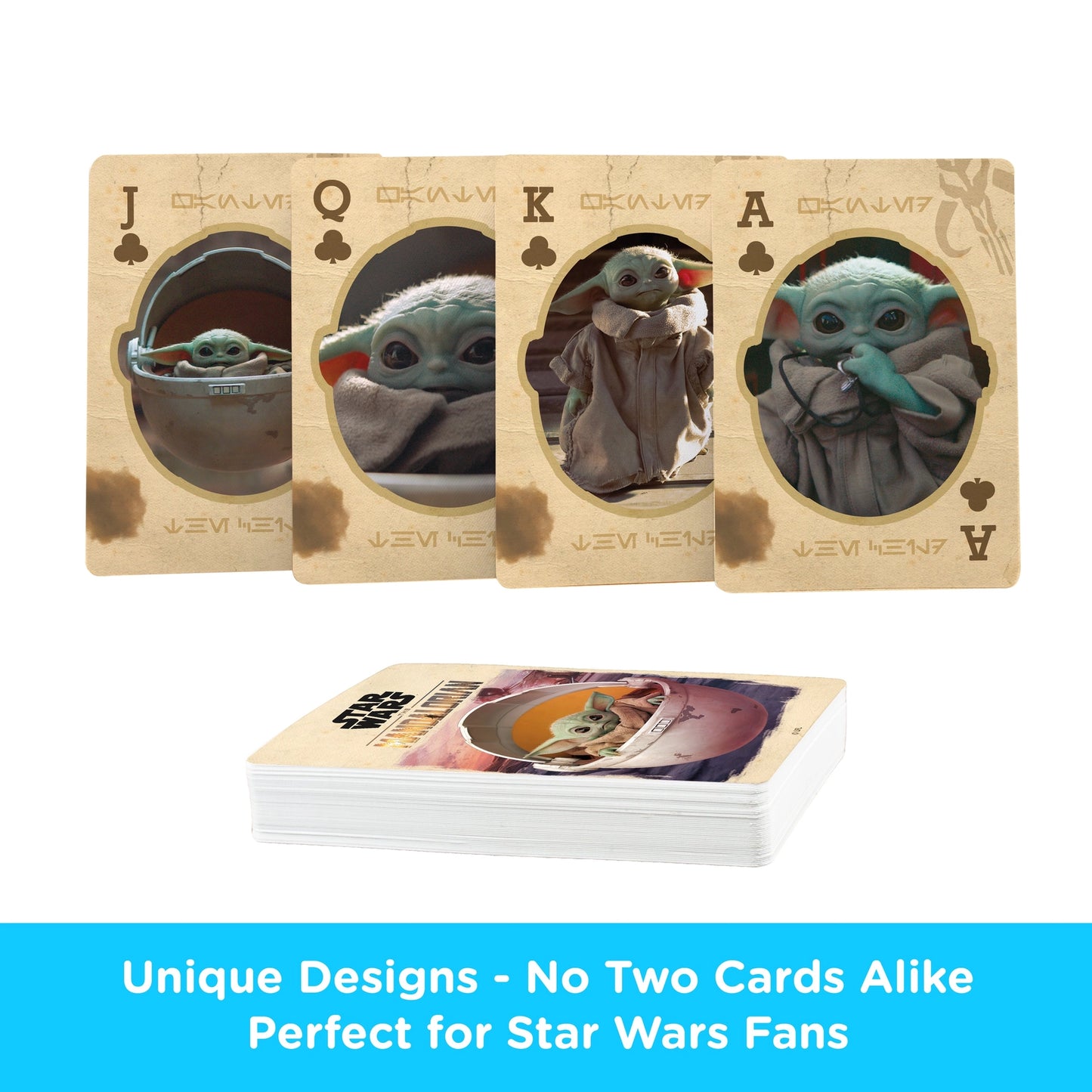 The Mandalorian - the Child Playing Cards