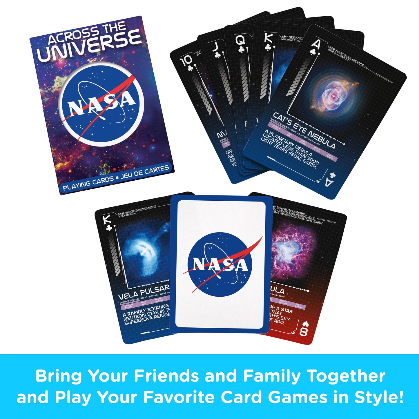 NASA Across the Universe Playing Cards – The Wonder of the Cosmos