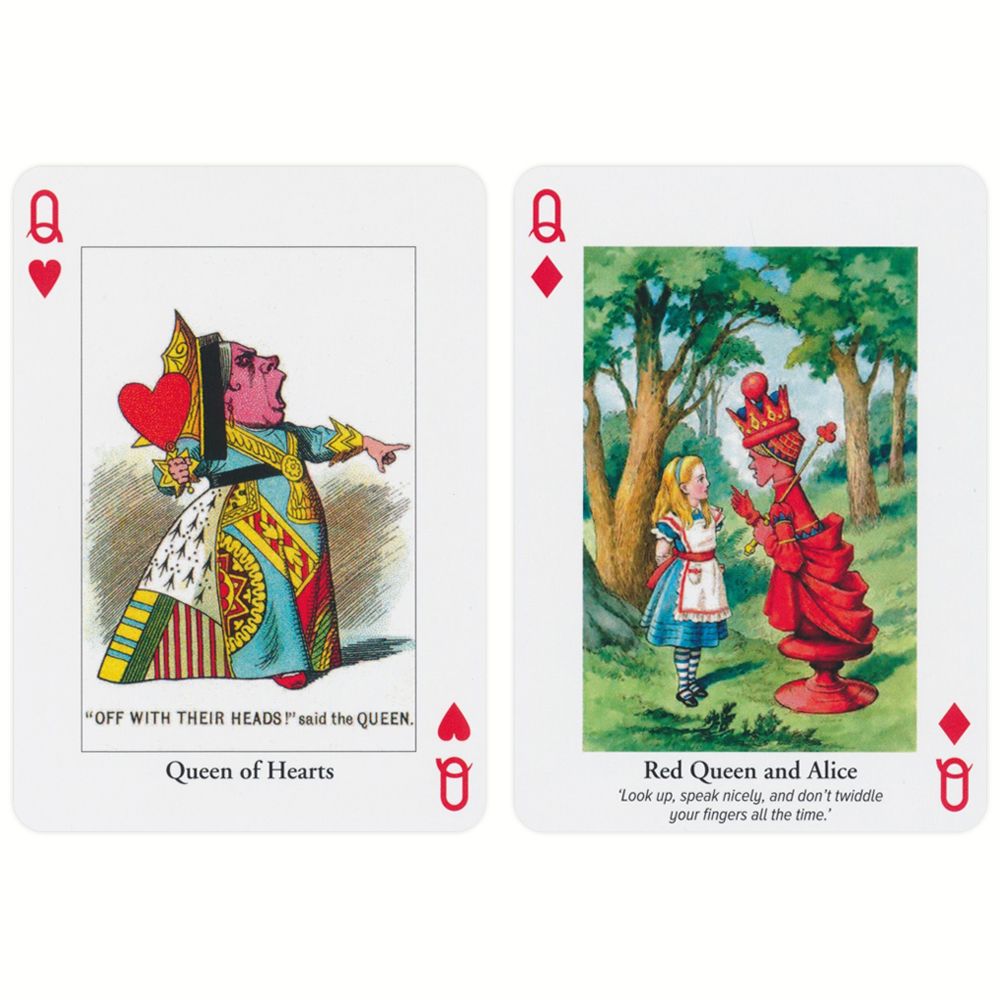 The Art of Alice Playing Cards by Piatnik