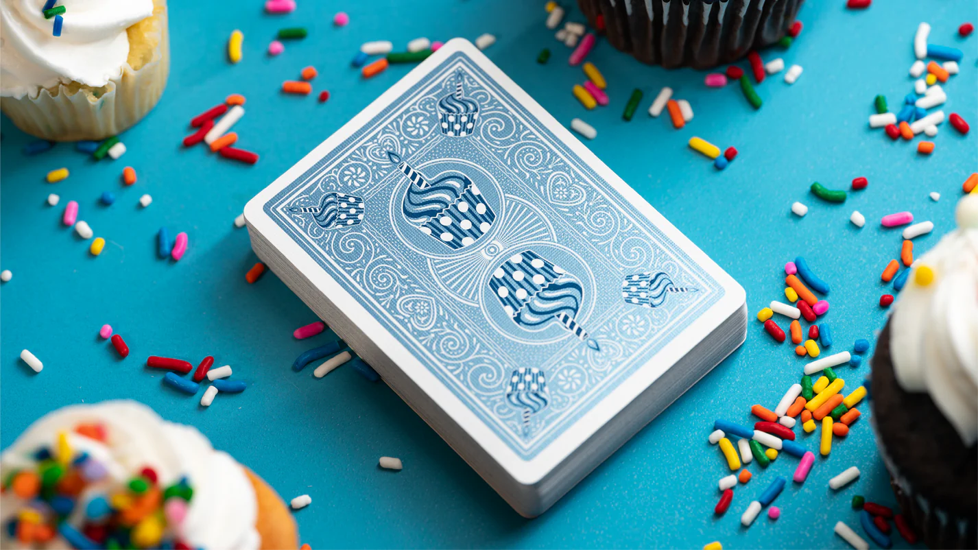 Bicycle Birthday Back Playing Cards β Celebrate in Style! π