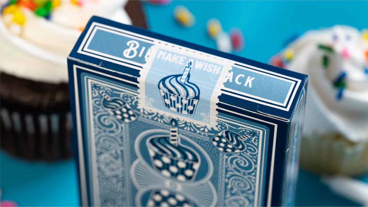 Bicycle Birthday Back Playing Cards β Celebrate in Style! π