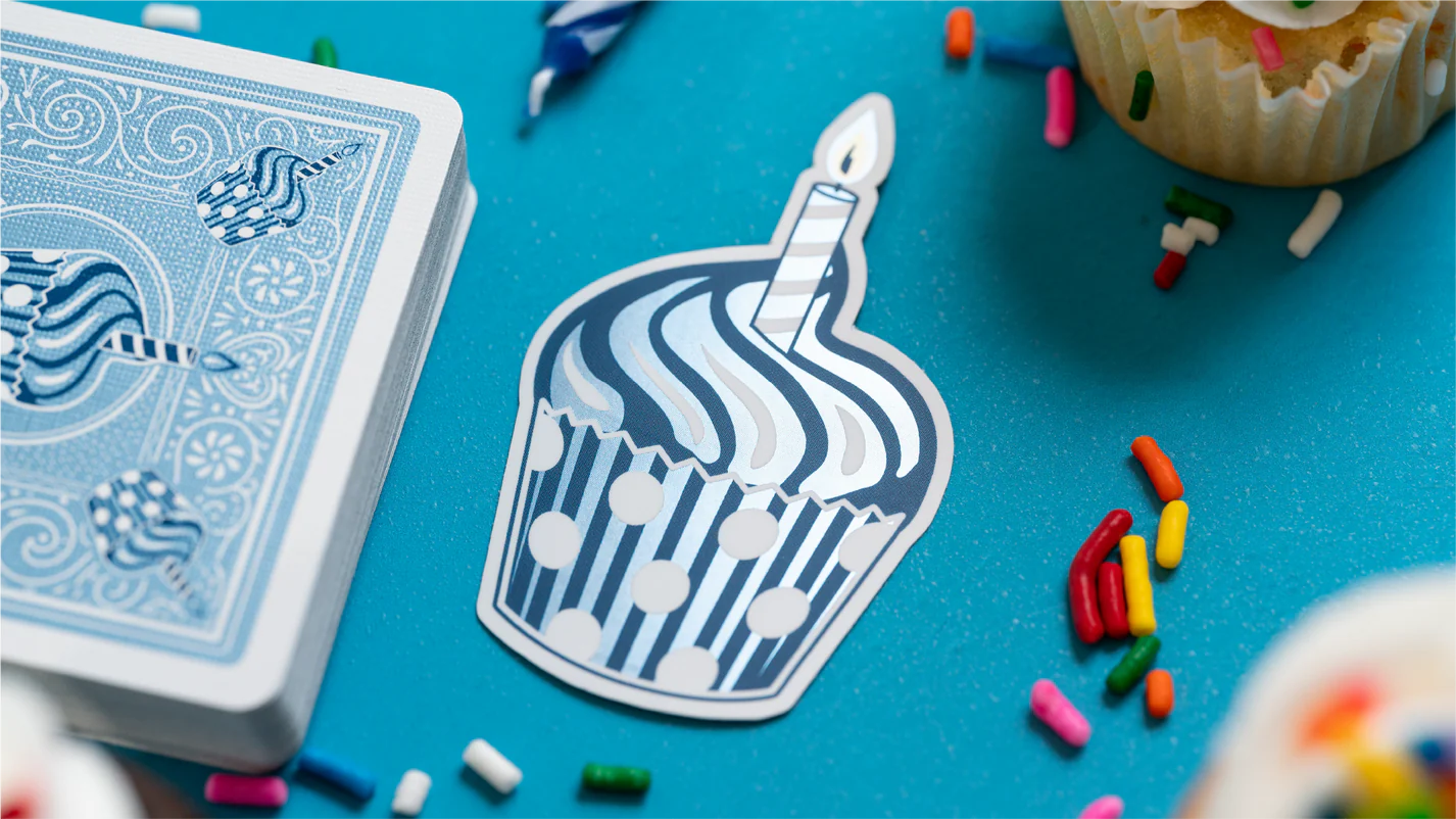 Bicycle Birthday Back Playing Cards β Celebrate in Style! π