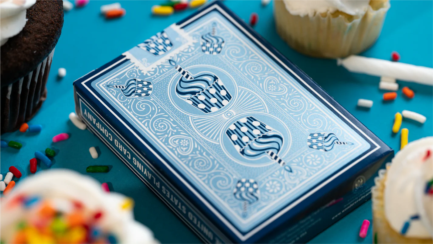 Bicycle Birthday Back Playing Cards β Celebrate in Style! π