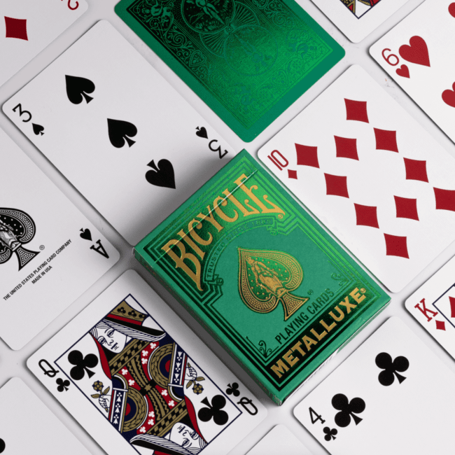 PlayingCardDecks.com-Metalluxe Bicycle Playing Cards